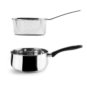 Pentola Garinox 18/10 con cestello da 1,5 litri in acciaio inossidabile per uso in cucina - Product Image 3