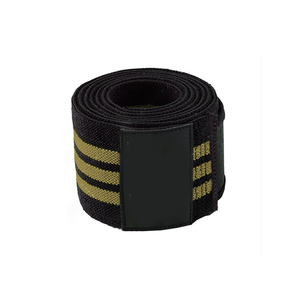 Customizable Neoprene <b>Gym</b> Weight Lifting Knee Wraps Protective Adjustable Training Equipment for Unisex With OEM Service - Product Image 1