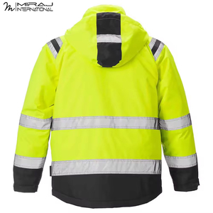 <b>High</b>-Performance Construction Site Protective Gear New Arrival Trendy Customized <b>High</b> <b>Visibility</b> Reflective Safety <b>Jackets</b> - Product Image 2