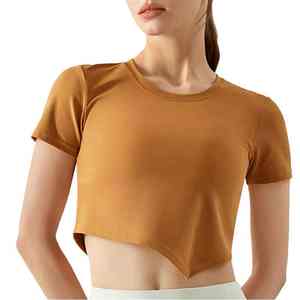 Camisetas Cortas de Diseño Nuevo y Alta Calidad, Holgadas, de Manga Corta, de Algodón - Product Image 1