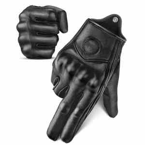 Guantes Deportivos de Cuero Transpirables Hechos a Medida, Guantes de Motocicleta Antideslizantes, Último Diseño, Guantes de Motocicleta de Dedo Completo - Product Image 1