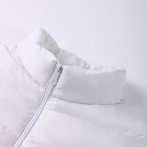 Parkas Ligeras de Invierno para <span class=keywords><strong>Mujer</strong></span>, Acolchadas, con Cuello Alto, Cierre de Cremallera y Bolsillos Laterales, para Comodidad y Estilo Diarios - Product Image 5
