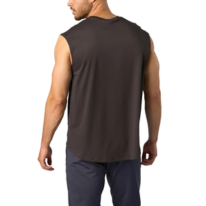 Camiseta Deportiva sin Mangas de Alta Calidad con Logotipo Personalizado, 90% Poliéster, 10% Elastano, Transpirable, para Correr y Hacer Ejercicio - Product Image 6