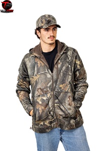 Veste à capuche camouflage haute performance pour homme, légère et chaude, pour la chasse, la randonnée, le camping et le travail en extérieur. - Product Image 5