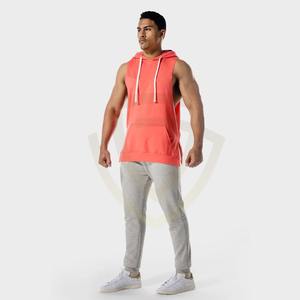 Sudaderas sin mangas para hombre, camisetas con capucha para culturismo, productos de moda para entrenamiento masculino, sudaderas con capucha para gimnasio - Product Image 3