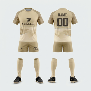 Nouvelle arrivée, service OEM, uniforme de rugby pour hommes à manches courtes, col rond, en polyester respirant, taille personnalisée, meilleur design - Product Image 4
