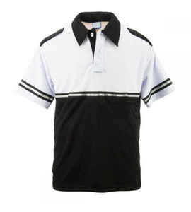Veste uniforme unisexe haute visibilité à manches courtes, plusieurs couleurs, pour agents de sécurité, 100 % polyester, été, détection par aiguille, sans couture - Product Image 3