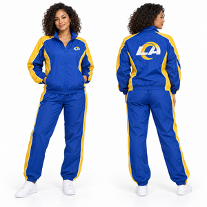 Conjuntos de Chaqueta Cortavientos para Mujer, Diseños Modernos para Uso Diario, Chaqueta con Estampados Gráficos y Pantalones a Juego, Dos Piezas - Product Image 6