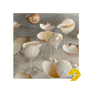 Copa de Vino de Concha Hecha a Mano, Vajilla Costera, Artículos de Concha para Bebidas, Decoración Tropical para el Hogar, Colección de Regalos para Restaurantes y Resorts - Product Image 3