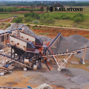 Criba Vibratoria Multideck de Alta Resistencia para la Clasificación de Granito, Piedra Caliza y Roca Dura |   Fabricado en India |   INOCUACIONES DE HAILSTONE - Product Image 1