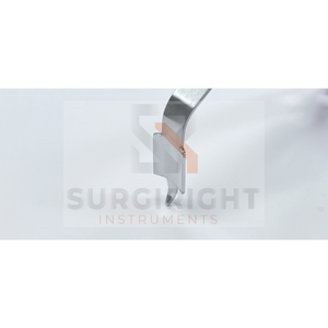 Retractor Hohmann Curvo Doble de Acero Inoxidable de Alta Calidad, Instrumentos Quirúrgicos Ortopédicos Manuales Modificados Surgiright - Product Image 2