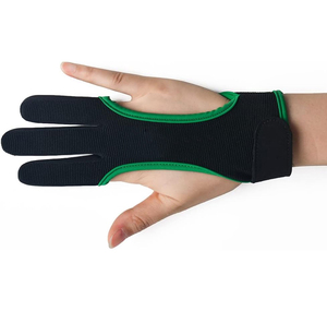 ถุงมือยิงธนูหนังวัวแท้ Protector - ถุงมือสำหรับยิงธนูและล่าสัตว์กลางแจ้งแบบมืออาชีพ ทนทาน ปรับขนาดได้ - Product Image 1