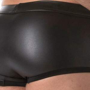 Maillot de bain fétichiste noir pour homme, coupe slim, sexy, sous-vêtement de bain - Product Image 5