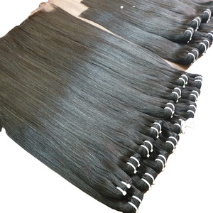 Extensiones de Cabello Virgen Remy de Doble Trama con Cutícula Alineada del Proveedor, Estilo Liso Sedoso y Ondulado, Cabello Natural Crudo de Vietnam, Diversos Tipos - Product Image 6