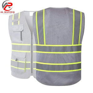 Chaleco de Seguridad Reflectante de Alta Visibilidad de Último Diseño, Chaleco de Trabajo Industrial de Alta Visibilidad, Fabricante OEM Personalizado 2026 - Product Image 3