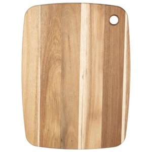 Tabla de Cortar Rectangular de Madera con Contenedores para Uso en la Cocina, Apta para Lavavajillas, Mango de Cuchillo de Acero Inoxidable, Paquete Individual - Product Image 6