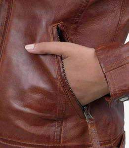 Chaqueta de Motociclista Exclusiva para Hombre, Construcción de Cuero Premium, Equipo de Protección para Motociclismo, Ajuste Cómodo, Transpirable, Tallas Grandes - Product Image 5