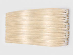 ผมต่อ AzuraHair แท้ 100% เวียดนาม เรมี่ ฮิวแมน เอ็กซ์เทนชั่นส์ แบบดับเบิ้ลดรอว์น HD เย็บด้วยเครื่องจักร ดับเบิ้ลเวฟท์ เนื้อผมตรงสลวย # สีบลอนด์ 613 - Product Image 1