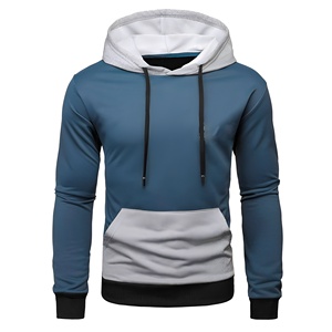 Sudaderas con Capucha Personalizadas para Hombre, de Secado Rápido, Diseño Profesional para Invierno, Cuello Alto, Color Sólido, Más Vendidas - Product Image 1