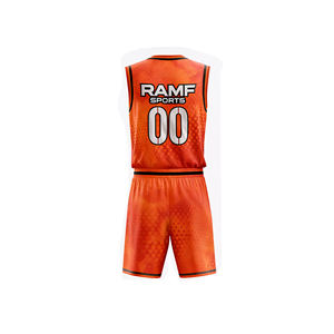 Ensemble d'uniformes de basketball personnalisables et respirants pour équipes, grandes tailles, maillot sans manches et short pour le jeu en intérieur/extérieur - Product Image 2