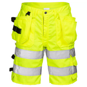 Top Quality Security Safety 3M Reflective Tape <b>Cargo</b> Shorts Men <b>Working</b> Construction Wear Shorts For Worker - Product Image 1