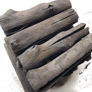 Charbon de bois dur noir à combustion longue durée, sans fumée, blocs de charbon de bois dur, charbon de bois en morceaux pour barbecue - Product Image 4