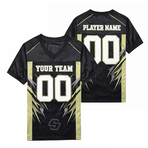 Maillot de football américain personnalisé pour adultes, respirant, à séchage rapide, imprimé par sublimation avec logo personnalisé, très demandé - Product Image 5