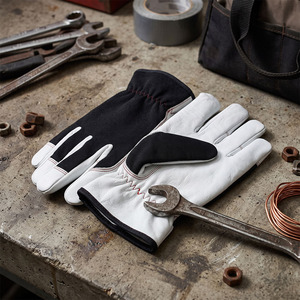 Gants de protection individuelle en polyester de qualité supérieure, résistants à la chaleur, avec manchette élastique antistatique, pour assemblage intensif - Product Image 5