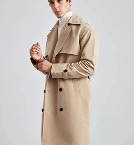 Manteau long d'hiver pour homme, mélange de laine, élégant, décontracté, vêtement d'extérieur tendance, fabricant et fournisseur en gros - Product Image 5