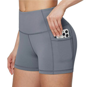 Shorts de sport en gros pour la course et la gym, leggings de yoga à taille élastique, respirants, anti-transpiration, sexy et moulants - Product Image 1