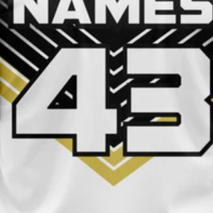 Camiseta Deportiva de Béisbol Personalizada para Hombre, Negra, Blanca y Dorada, con Botones, Transpirable, Uniforme de Equipo de Softbol - Product Image 6