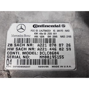 ECU และโมดูลคอมพิวเตอร์มือสองสำหรับรถยนต์ S-class รุ่น A2218708726A2218203789 - Product Image 4
