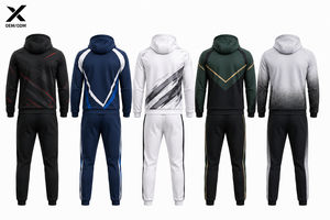 Survêtements personnalisés sublimés et imprimés pour hommes X Sports City, 100% polyester, qualité supérieure, OEM/ODM, look élégant X Performance - Product Image 2