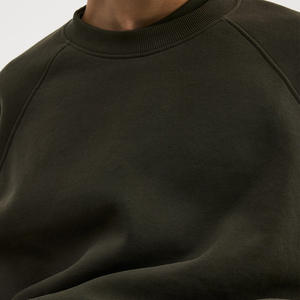 Sudadera extragrande transpirable de manga larga para hombre, sudadera extragrande de lana para hombre para usar en invierno - Product Image 5