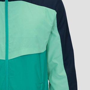 Veste coupe-vent d'hiver à capuche en jean imperméable et respirante, matelassée, avec logo frontal, faible MOQ, service OEM, haute qualité, vente chaude - Product Image 3