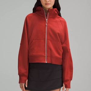 เสื้อฮู้ดผู้หญิงลดราคา ผ้าฝ้าย 70% โพลีเอสเตอร์ 30% ทรงโอเวอร์ไซส์ สกรีนลายตามสั่ง รับผลิตแบบ OEM/ODM - Product Image 6