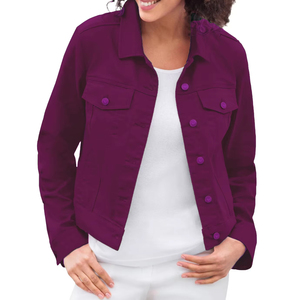 Nouvelle conception, veste en jean pour femme, confortable, durable, très demandée, vente chaude, respirante, douce. - Product Image 2