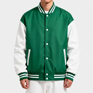 Custom Varsity <b>Jacket</b> <b>Men</b>’s Letterman <b>Jacket</b> <b>Baseball</b> Bomber <b>Jacket</b> College Streetwear <b>Jacket</b> OEM ODM Wholesale Manufacturer - Product Image 3
