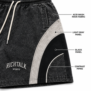 Men's Polyester/Cotton Knitted Mid Waist Drawstring Casual Breathable Lightweight Winter <b>Shorts</b> Quick Dry - Product Image 5