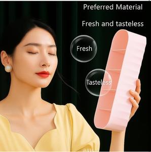 Zenara PP Injection Molded Five Compartment Underwear <b>Socks</b> Clothing Storage <b>Box</b> Organizer - Product Image 6