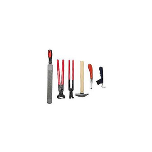 Complete Equine Hoof Trimming Tool Kit With Carry Bag Horse Hoof Care Rasp Nipper Knife Pliers <b>Set</b> - Product Image 2