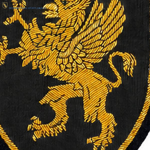 Épingles de sécurité élégantes brodées or pour uniformes, conception personnalisée, qualité supérieure, écologiques, faible MOQ, directement du fabricant, le meilleur - Product Image 6