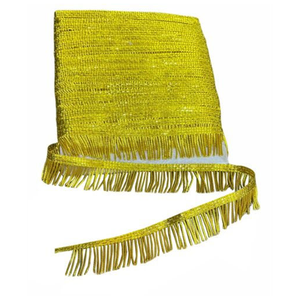 Promotion : Franges à pampilles en fil métallique élégantes et tendance, personnalisables pour vêtements d'époque, rideaux, couleur sur mesure, légères et décoratives - Product Image 5