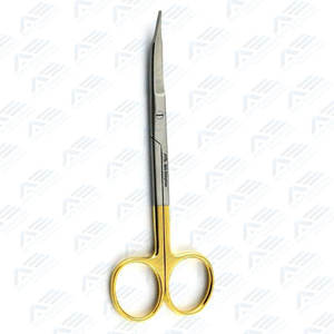 13cm Manual Super Cut Metzenbaum Tijeras con insertos de carburo de tungsteno Instrumento quirúrgico de alta calidad Instrumentos médicos - Product Image 2