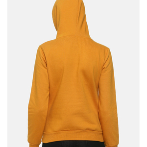 Sweat à capuche oversize personnalisable pour femme en polaire d'hiver, impression de logo personnalisé de haute qualité sur le devant, pull chaud à capuche - Product Image 4