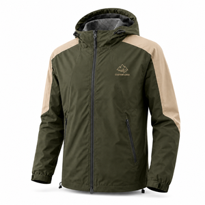 Wholesale Unisex Windbreaker <b>Jacket</b> Custom Logos Windproof Waterproof Breathable Outdoors Sportswear Private Label Manufacturers - Product Image 1
