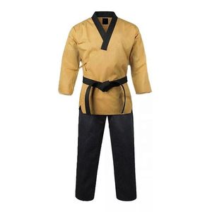 BJJ Uniform 100% Cotton Pearl Weave Lightweight Durable Quick Dry Judo Jacket Pants Reinforced Stitching Training - Product Image 1
