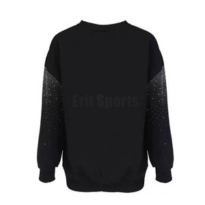 Sudadera de Invierno Premium de Algodón/Felpa, Estilo Casual Urbano, con Pedrería, Manga Larga, Diseño Personalizado, Ecológica, Transpirable y a la Moda - Product Image 2