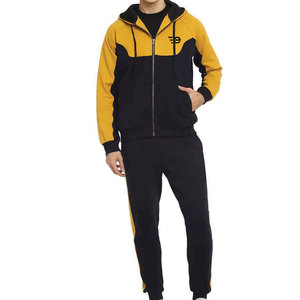 Conjunto Deportivo para Hombre con Capucha y Cremallera, Ligero y Cómodo para Gimnasio, Running, Jogging, Fitness y Entrenamiento - Product Image 1