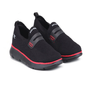 Black <b>Slip</b> <b>On</b> <b>Trainers</b> <b>for</b> <b>Men</b> Low Ankle Walking Footwear Breathable Athletic Sneakers Cushioned Comfort - Product Image 1